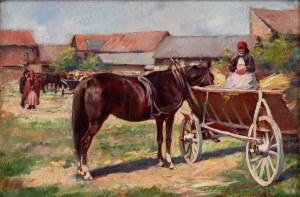 Stanisław BATOWSKI-KACZOR (1866 - 1946), Furmanka