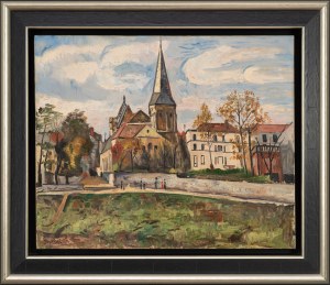 Natan GRUNSWEIGH (1880 - 1956), Motyw z Normandii