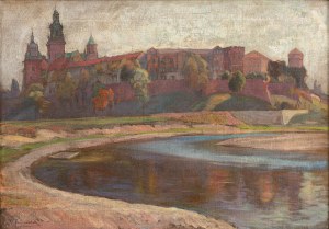 Stanisław PACIOREK (1889 - 1952), Widok na Wawel