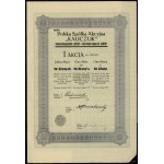 KAUCZUK, zestaw: 5 x 1 akcja na 10 złotych, sierpień 1927