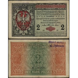 Poland, 2 Polish marks, 9.12.1916, general, A