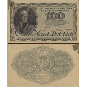 Poland, 100 Polish marks, 15.02.1919, AI
