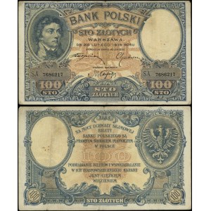 Pologne, 100 zlotys, 28.02.1919, A