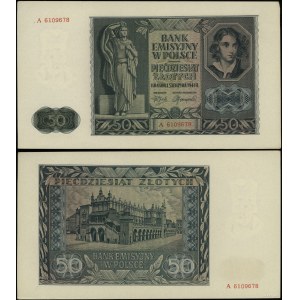 Poland, 50 zloty, 1.08.1941, A