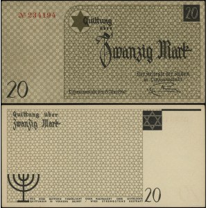 Poland, 20 marks, 15.05.1940, unmarked.