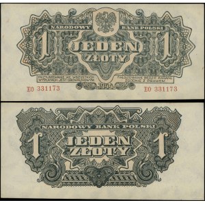 Poland, 1 zloty, 1944, OBVIOUS, EO
