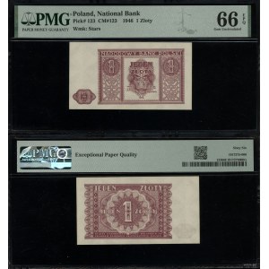 Poland, 1 zloty, 15.05.1946