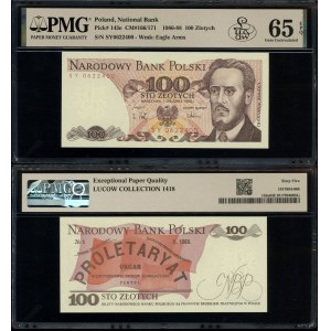 Poland, 100 zloty, 1.12.1988, SY