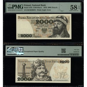 Poland, 2,000 zloty, 1.06.1979, BC