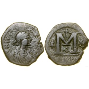 Byzantium, follis, (527-565), Nicomedia