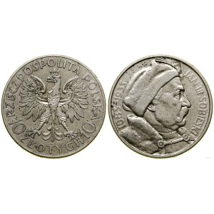 Polska, 10 złotych, 1933, Warszawa