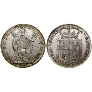 Germany, thaler, 1743 CPS, Clausthal