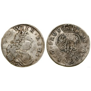 Niemcy, szóstak, 1715 CG, Królewiec