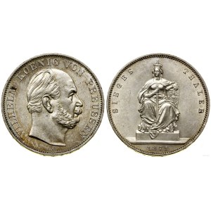 Allemagne, thaler, 1871 A, Berlin