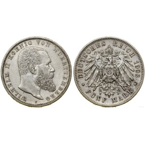 Germany, 5 marks, 1903 F, Stuttgart