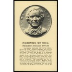 United States of America (USA), Presidents of the United States - Zachary Taylor, 1965, New York.