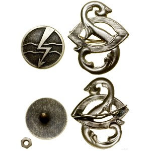 the set includes: 1) communications badge (since 1960), 2) non-commissioned officer school badge (since 1949)