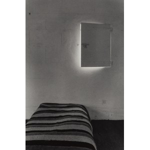 Eva Rubinstein (nar. 1933), Postel a okenice, Fontvieille, 1984