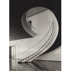 Ursula Edelmann (1926 Berlín - 2024 Hamburk), Radnice, schodiště před zasedacími místnostmi magistrátu, Frankfurt nad Mohanem, 1962