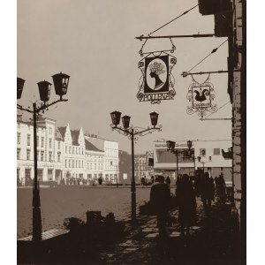 Jerzy Riegel (1931 - 2019), Bydgoszcz - Old Market , 2nd half of the 20th century.