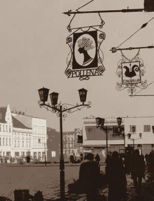 Jerzy Riegel (1931 - 2019), Bydgoszcz - Stary Rynek , 2 poł. XX w.
