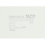 Bronisław Schlabs (1920 Poznań - 2009 Poznań), Fotogram 32/57, 1957