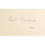 Paweł Pierściński (1938 Kielce - 2017 ), Tkanina z cyklu Portrét Ziemi Kieleckiej, 1968/1972