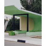 Nicolas Grospierre (b. 1975), Bus Stop No. 9, from the series Lithuanian Bus Stops (diptych), 2004