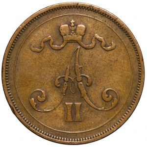 Rosyjska okupacja Finlandii, Aleksander II, 10 pennia 1876