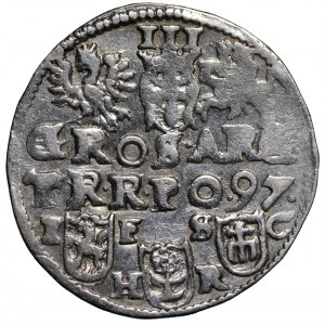 Zygmunt III Waza, Trojak 1597 Bydgoszcz - nieopisany D:-.-.G