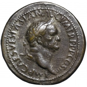 Cesarstwo rzymskie, XIX-wieczna kopia sesterca z Koloseum