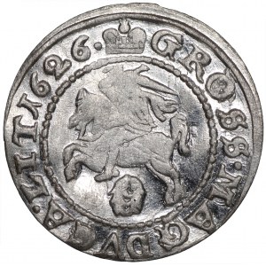 Zygmunt III Waza, Grosz 1626 Wilno - nieopisana Pogoń
