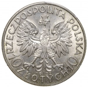 II Rzeczpospolita 10 złotych 1932 Polonia Londyn PCGS MS62