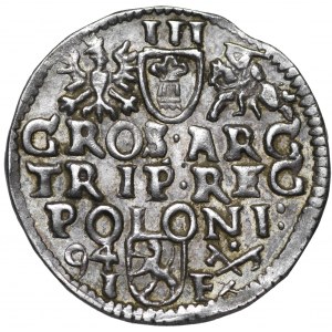 Zygmunt III Waza trojak 1594 Poznań