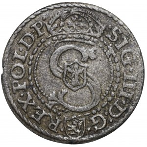 Zygmunt III Waza, szeląg 1592 Malbork 
