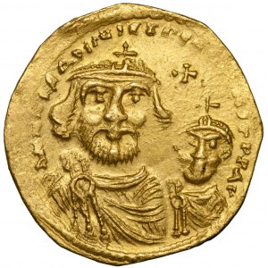 Bizancjum, Herakliusz i Herakliusz Konstantyn 613-638, solidus 616-625, Konstantynopol