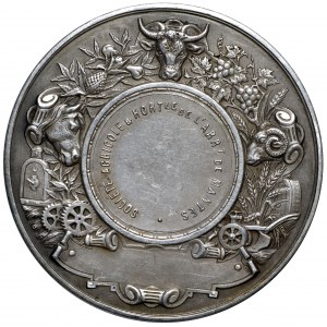 Francja, medal Towarzystwa Rolniczego i Ogrodniczego w Mantes