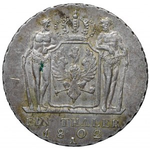 Prusy, Fryderyk Wilhelm III, talar 1802 A