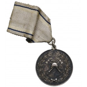 Estonia, (1923-1937) Silver Medal for Distinguished Fire Service. Roman Tavast.