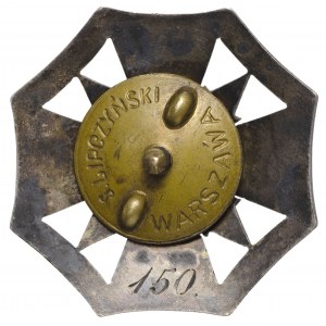II RP Odznaka Pamiątkowa 3 Pułku Piechoty Legionów w srebrze
