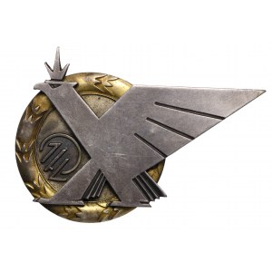 II RP Odznaka Oficerska I Pułku Lotniczego Bardzo Rzadka
