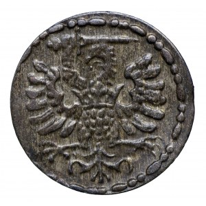 Zygmunt III Waza, denar 1590 Gdańsk, R3