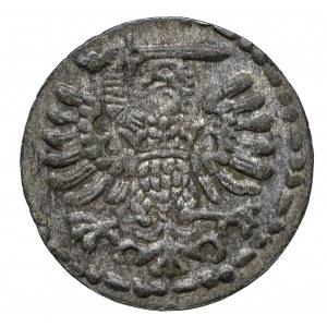 Zygmunt III Waza, denar 1595 Gdańsk, R2