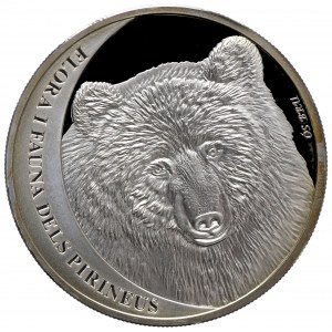 Andora, 5 dinarów 2010 Niedźwiedź