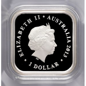 Australia, 1 dolar 2013 Pory Roku Australii- Lato