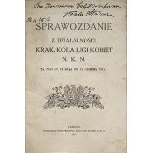 Polska zestaw dokumentów Liga Kobiet NKN Jaworzno/Kraków