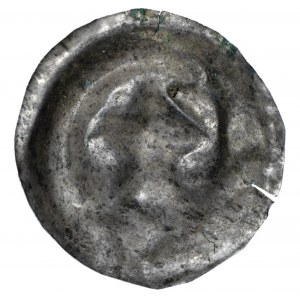 Brakteat, II połowa XII wieku, baszta