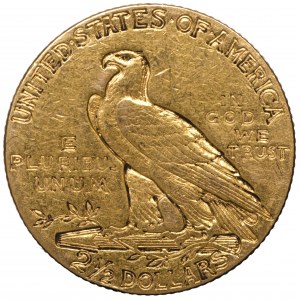 Stany Zjednoczone, 2,5 dolara 1910 Indianin
