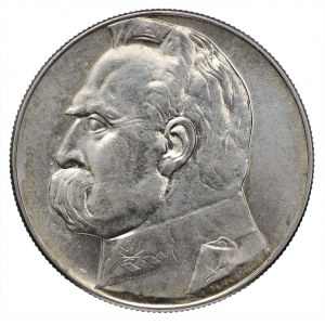 II Rzeczpospolita, 10 złotych 1935, Piłsudski