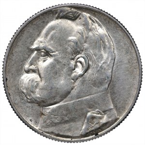 II Rzeczpospolita, 5 złotych 1938, Piłsudski